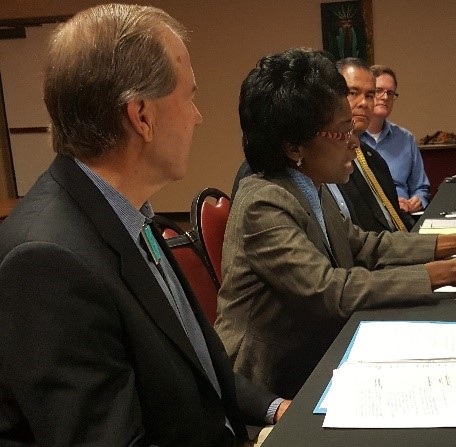A roundtable session with the Senator, Congressman, State legislators, State commissioners in NM