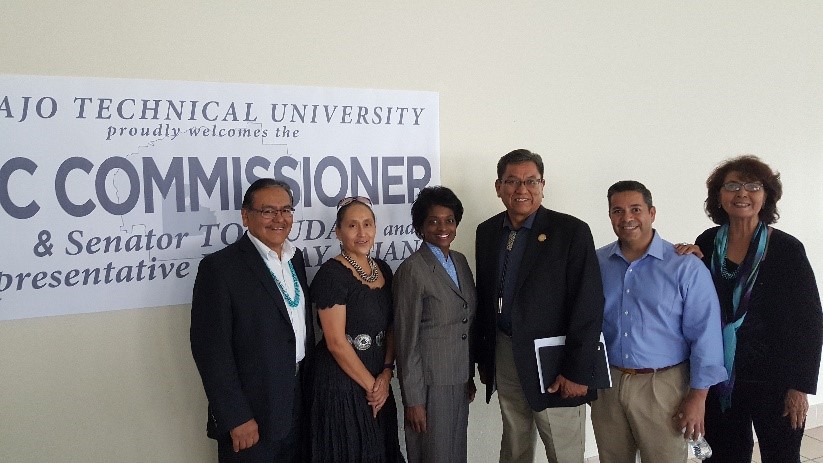 Commissioner Clyburn at Navajo Technical University (NTU) 