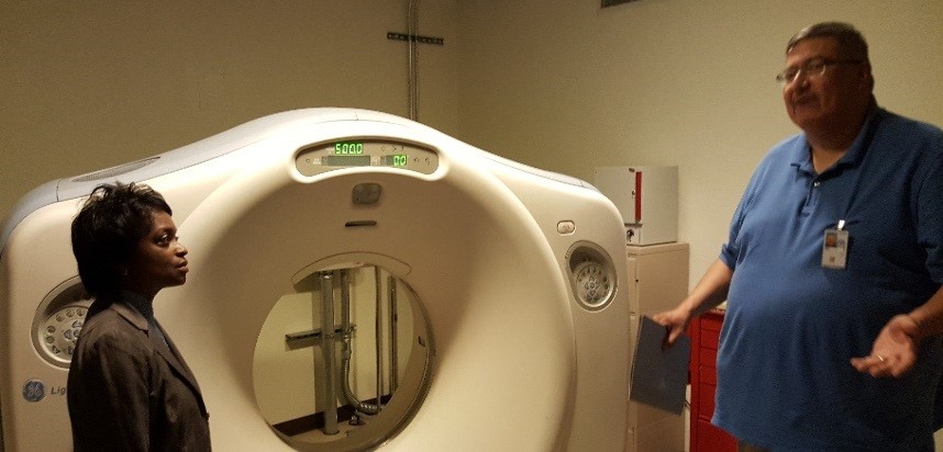 Commissioner Clyburn visits the Crownpoint Health Center
