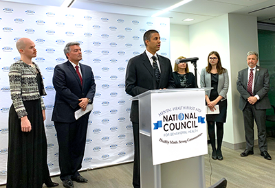 Chairman Pai at the National Council for Behavioral Health on November 19, 2019. Click for full size image.